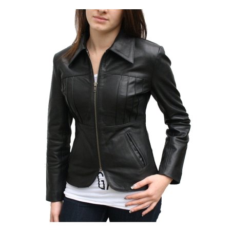 Leather Ladies Fashion Jacket